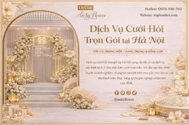 Dịch vụ cưới hỏi trọn gói tại Hà Nội - An Hy Flower - Hình 1