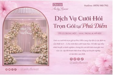 Dịch vụ cưới hỏi trọn gói tại Hà Nội - An Hy Flower - Hình 4