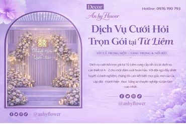 Dịch vụ cưới hỏi trọn gói tại Hà Nội - An Hy Flower - Hình 5