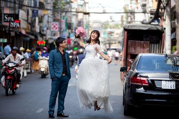Ảnh cưới phong cách đường phố - Cool Tom Photography - Hình 1