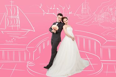 Bộ ảnh cưới độc đáo, vô cùng ngộ nghĩnh - TuArt Wedding - Hình 16