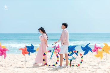Chong chóng chỉ quay khi trời xanh có gió - Anh chỉ cười khi nơi đó có Em - TuArt Wedding - Hình 8