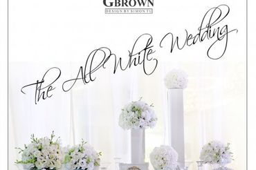 Trang trí cưới tone trắng-xanh - GBrown Flower - Hình 4