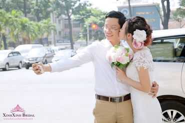 Album hình cưới chụp ngoại cảnh Sài Gòn - Áo Cưới Xinh Xinh - Hình 20