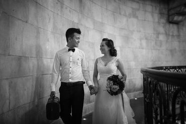 Album ảnh cưới trắng và đen - Colors wedding - Hình 10