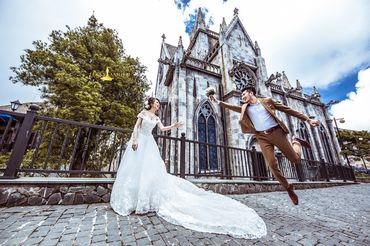 LÀNG PHÁP THU NHỎ CỦA ĐÀ NẴNG - HÌNH CƯỚI SANG CHẢNH - Áo cưới Lucky Anh&Em - Hình 18