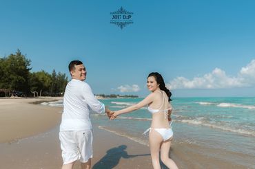 Hồ Cốc - Nhẹ nhàng và gợi cảm của cặp đôi người Mỹ gốc Việt - Nhi Dip Bridal - Hình 2