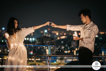 Album ảnh cưới đẹp Cafe trill và phim trường santorini pack - Mimosa Wedding - Hình 37
