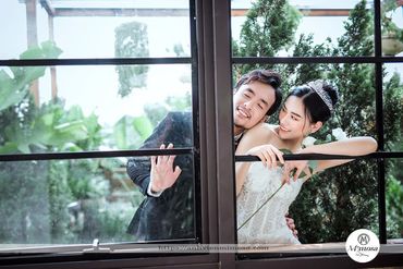 Album ảnh cưới đẹp Cafe trill và phim trường santorini pack - Mimosa Wedding - Hình 14