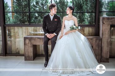Album ảnh cưới đẹp Cafe trill và phim trường santorini pack - Mimosa Wedding - Hình 24