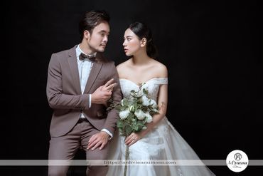 Album ảnh cưới đẹp Cafe trill và phim trường santorini pack - Mimosa Wedding - Hình 5