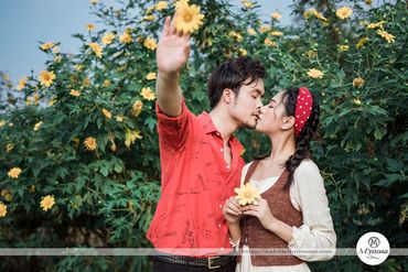 Album ảnh cưới đẹp Cafe trill và phim trường santorini pack - Mimosa Wedding - Hình 49