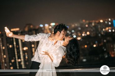 Album ảnh cưới đẹp Cafe trill và phim trường santorini pack - Mimosa Wedding - Hình 28