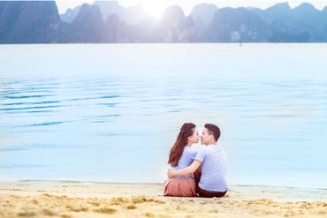Chụp ảnh cưới tại Hồ Yên Trung - Tuần Châu, cặp đôi Chuẩn &amp; Thương - Ảnh viện Hải Phòng Cưới - Hình 12