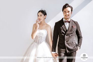 Album ảnh cưới đẹp Cafe trill và phim trường santorini pack - Mimosa Wedding - Hình 51
