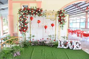 Backdrop, background cưới hỏi - Dịch vụ cưới hỏi Củ Chi - Hình 2