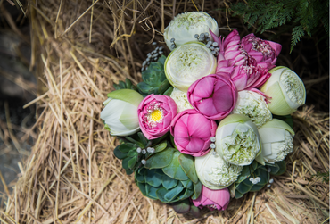 Hoa cưới từ sen - Flowers by Minh Châu - Tây Ninh - Hình 3
