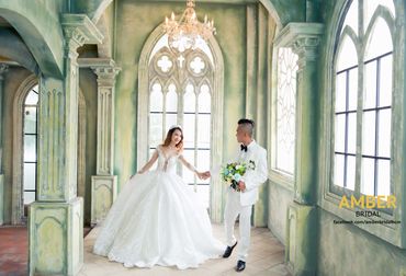 AMBER BRIDAL- Ảnh cưới phim trường Alibaba- Pháp &amp; Linh - AMBER bridal- Cho thuê, may đo, thiết kế váy cưới - Hình 2