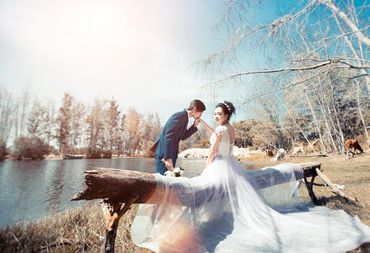 Ảnh Cưới Hồ Tràm hồ cốc  - Áo cưới Amor - Hình 7