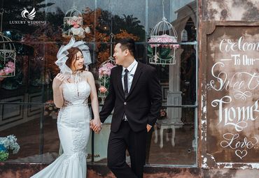Cảnh tưởng gạnh tỵ của cặp đôi chụp ở phim trường Alibaba - Luxury Wedding Quận Phú Nhuận - Hình 17