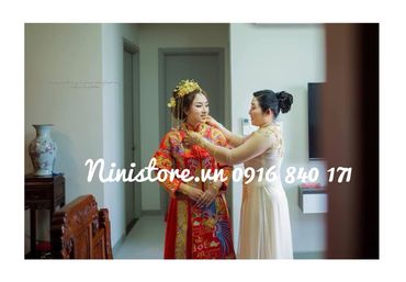 Cho thuê áo khỏa cổ Trang Trung Hoa - ảnh thật của Khách - NiNi Store - Hình 19