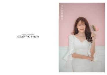Ảnh cưới phông Hàn Quốc phim trường Endee Garden - Ngan Vo Studio - Hình 3