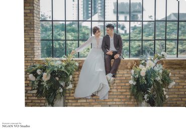 Ảnh cưới phông Hàn Quốc phim trường Endee Garden - Ngan Vo Studio - Hình 4