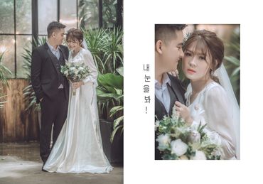 Ảnh cưới phông Hàn Quốc phim trường Endee Garden - Ngan Vo Studio - Hình 7