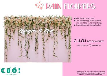 BACKDROP CHỤP HÌNH - Cưới Decor &amp; Party - Hình 5