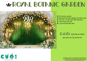 BACKDROP CHỤP HÌNH - Cưới Decor &amp; Party - Hình 9