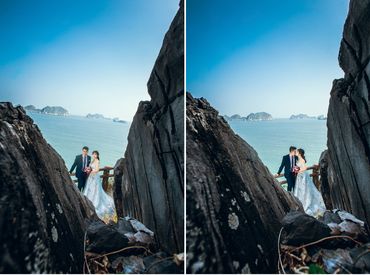 Chụp ảnh cưới tại Cát Bà - Triệu &amp; Chi Anh - Ảnh viện Hải Phòng Cưới - Hình 10