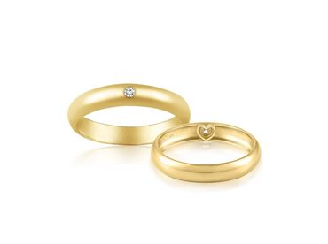 Nhẫn cưới vàng Amor - PRECITA - Hình 1