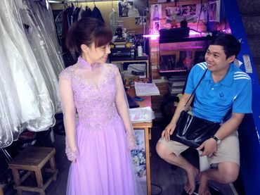 Nhung Mau Ao Dai Moi cho Mua cuoi 2015 - Stephen Lee Makeup Studio - Hình 4