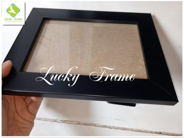 Bộ khung hình khung ảnh 13x18cm để bàn tiệc trắng đen - Khung hình May Mắn_Lucky Frame - Hình 2