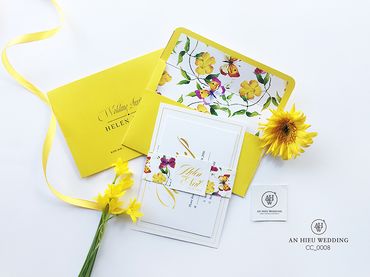 Luxury Wedding Invitations - Thiệp cao cấp - An Hieu Wedding - Hình 4