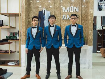 Các Chú Rể Trong Trang Phục Vest Cưới Mon Amie - MON AMIE: Veston - Suit - Tuxedo - Hình 20