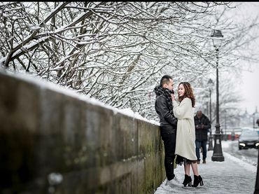 First snow in Paris - Vic Wedding - chụp ảnh cưới Paris Pháp và châu Âu - Hình 7
