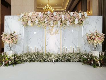 BACKDROP TIỆC CƯỚI - LUXE WEDDING - Hình 5