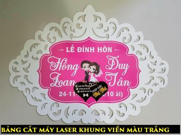 BẢNG TÊN CÔ DÂU CHÚ RỂ ĐÁM CƯỚI ĐẸP TREO TƯỜNG DÁN TƯỜNG TREO PHÔNG MÀN VẢI SÂN KHẤU | THIỆP CƯỚI THI THI CẦN THƠ - In Thiệp Cưới Giá Rẻ Đẹp uy tín Thi Thi Cần Thơ - Hình 17