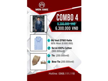 Bộ Vest D&T Italia cao cấp - MON AMIE: Veston - Suit - Tuxedo - Hình 1