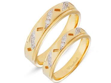 Nhẫn cưới Les Etoiles NC 245A - Huy Thanh Jewelry - Hình 3