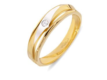 Nhẫn cưới Le Soleil NC 262V - Huy Thanh Jewelry - Hình 2