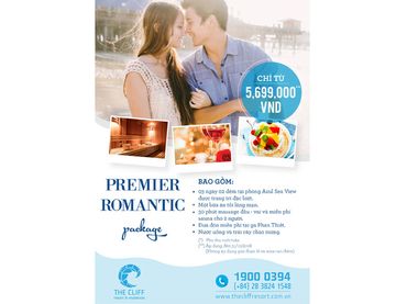 Gói nghỉ dưỡng lãng mạn - Premier Romantic Package - The Cliff Resort &amp; Residences - Hình 1