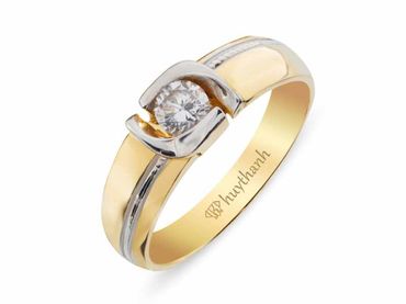 Nhẫn cưới Le Soleil NC 187 - Huy Thanh Jewelry - Hình 2