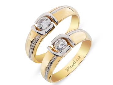 Nhẫn cưới Le Soleil NC 187 - Huy Thanh Jewelry - Hình 1