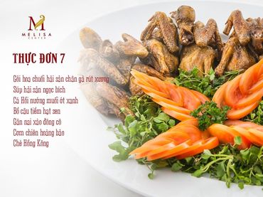 Thực đơn tiệc cưới hấp dẫn - Trung Tâm Tiệc Cưới Hội Nghị Melisa Center - Hình 5