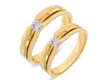 Nhẫn cưới La Nuit NC 362 - Huy Thanh Jewelry - Hình 1