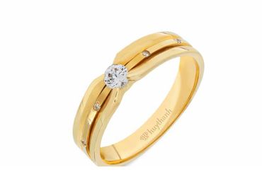 Nhẫn cưới La Nuit NC 362 - Huy Thanh Jewelry - Hình 2