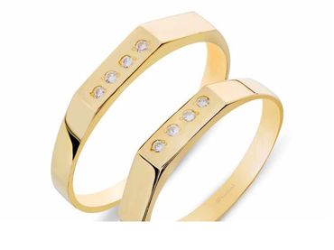 Nhẫn cưới Les Estoile NC 408 - Huy Thanh Jewelry - Hình 1