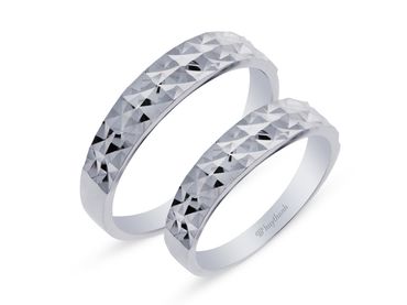 Nhẫn cưới Lisse trơn NC 332 - Huy Thanh Jewelry - Hình 1